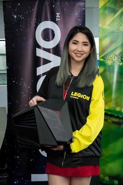 Ashley Gosiengfiao is the face of 'Lenovo Legion' in the Philippines