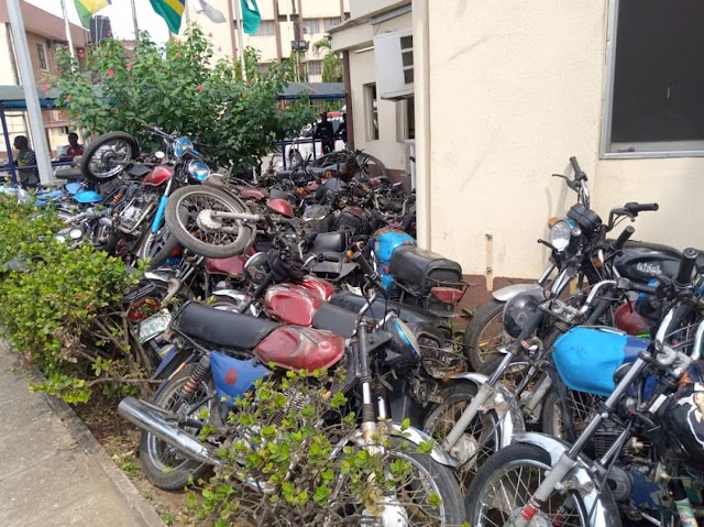 LAGOS POLICE GO TOUGH ON UNREGISTERED VEHICLES, COVERED NUMBER PLATE