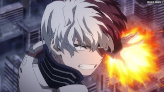 ヒロアカアニメ 6期23話 轟焦凍 かっこいい Todoroki Shoto ショート | 僕のヒーローアカデミア My Hero Academia Episode 136