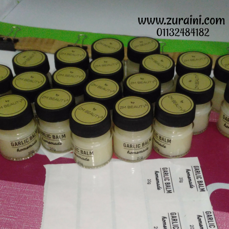 MANFAAT GARLIC BALM HOMEMADE ~ ZURAINI.COM