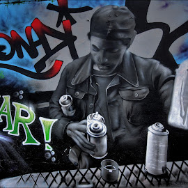 Gambar-gambar graffiti jalanan