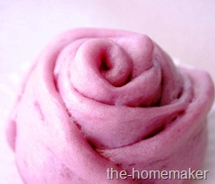 purple sweet potato rose mantou