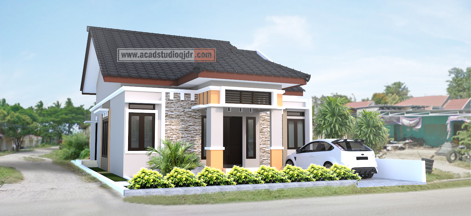 Desain Rumah Bapak Joko Di Lahan 10 X 20 Meter Jasa Desain Rumah