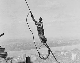 La construcción del Empire State Building