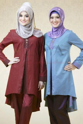  Model baju atasan muslim wanita muslimah terbaru  34+ Model Baju Atasan Muslim Wanita Muslimah 2017, Cantik Modis Terbaru