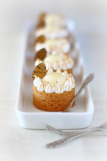 Sinaasappeltaartjes met meringue