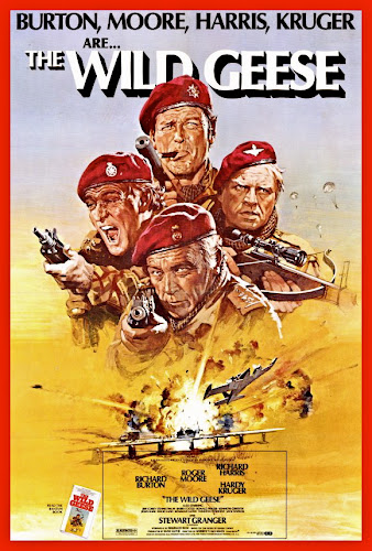 Poster Of The Wild Geese 1978 In Hindi Dual Audio Bluray 720P Free Download