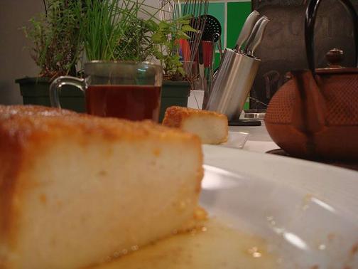 Budin de pan light