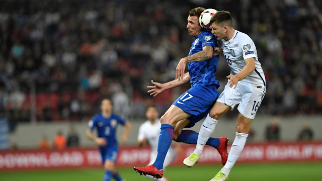 Un partido carente de emociones fue el Grecia vs. Croacia