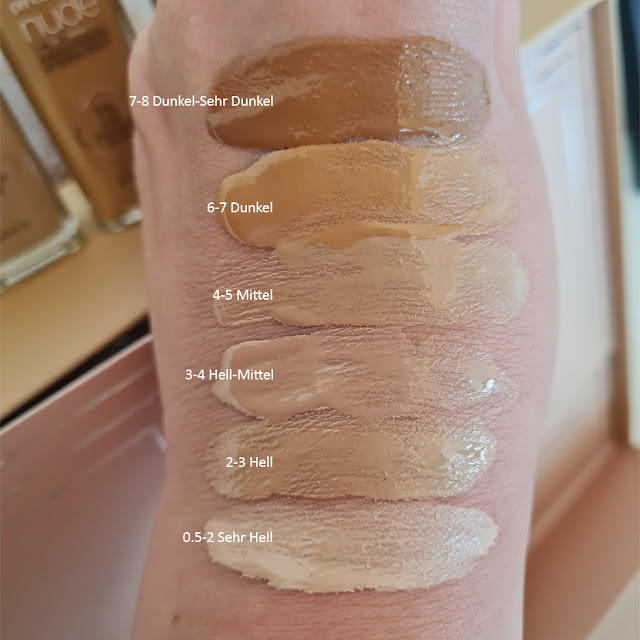 Loreal - Perfect Match Getöntes Serum Foundation mit Farbeindrücken