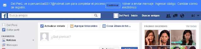 Crear una cuenta en Facebook