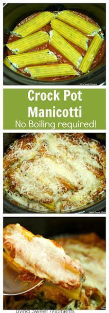 Crock Pot No Cook Manicotti