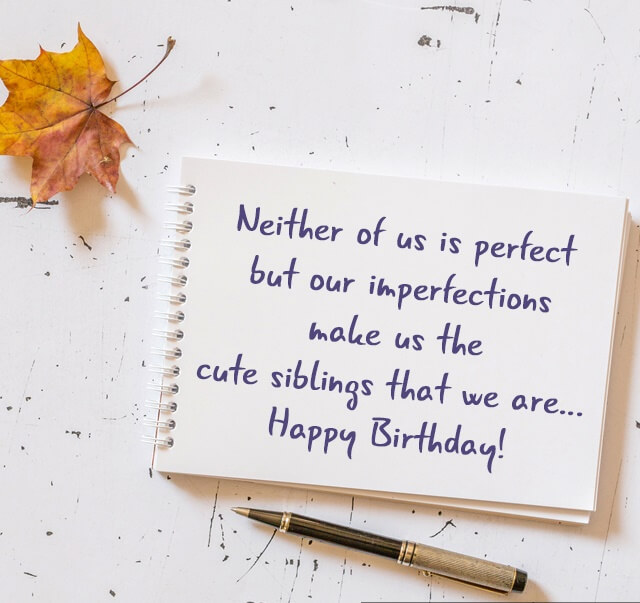 Happy Birthday wishes for Sister quote image