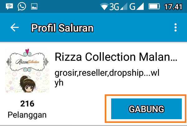 Gabung Grup Rizza Collection Malang