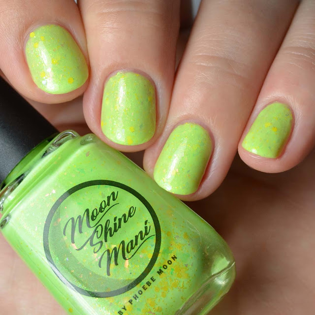 neon green nail polish