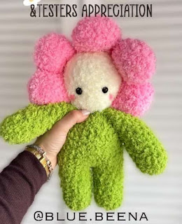 PATRON GRATIS MUÑECA FLOR AMIGURUMI 67549