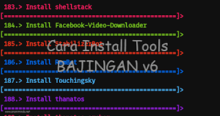 Cara Install Tools BAJINGAN v6