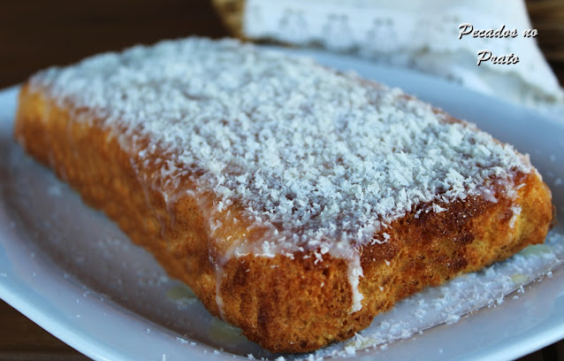 Bolo de coco sem glúten