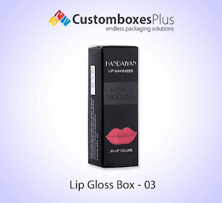 Customboxesplus recommends lip gloss boxes wholesale. If you want lip gloss boxes in bulk quantity. They are available at wholesale rates. It is noteworthy that the wholesale rates are always less than retail ones.