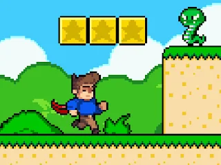 Jogo online grátis Super Steve World