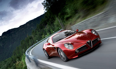 red ferrari car wallpaper keren