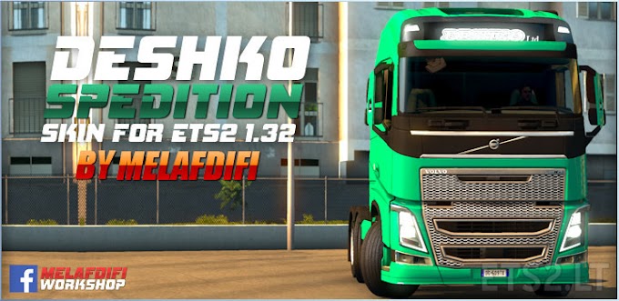 [ETS2 1.32] MohSkinner – Truck Skins – Deshko Spedition