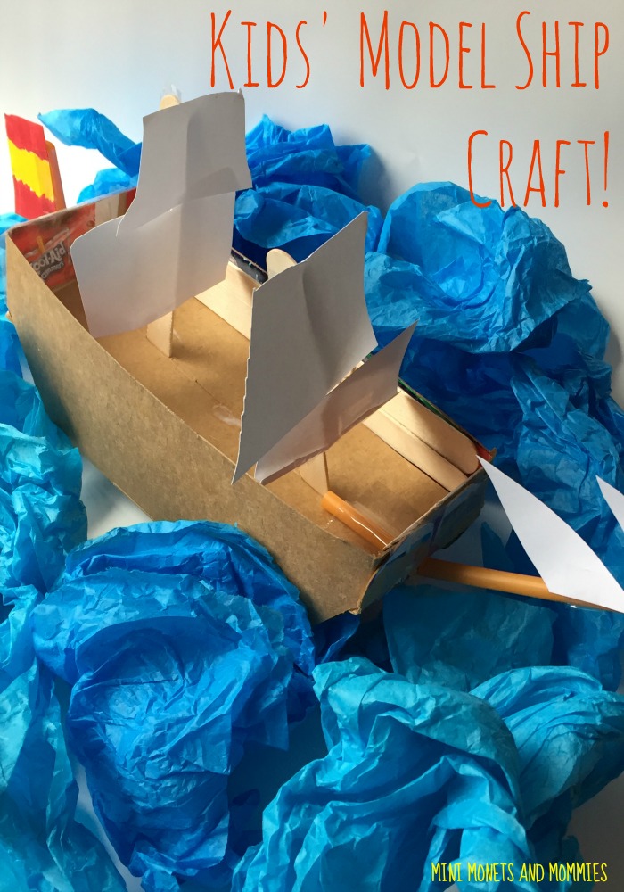 Mini Monets and Mommies: How-To Craft a 3D Boat Model for Kids