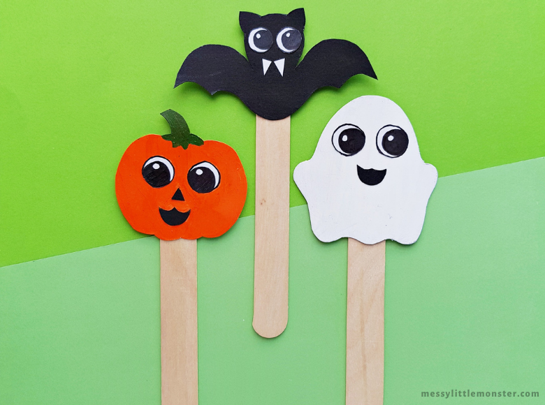 Halloween puppet craft