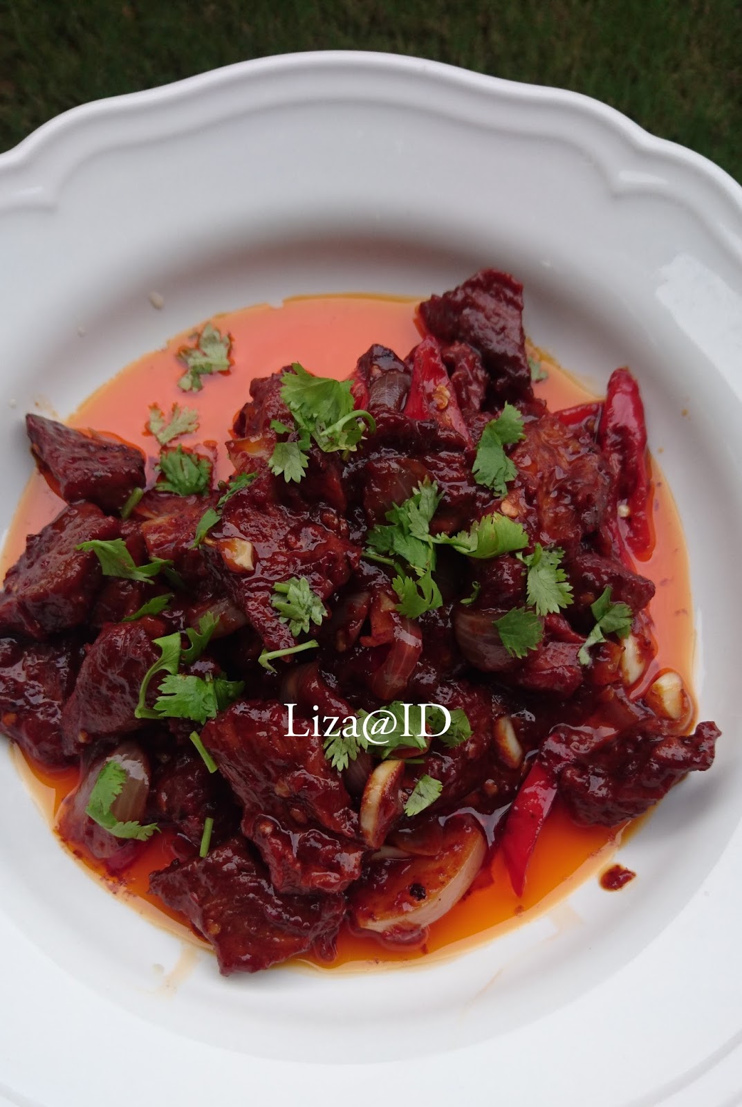 INTAI DAPUR: Daging Rusa Masak Merah Ala Thaisedapnyaaa
