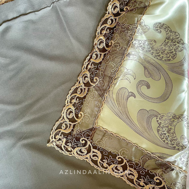 Cadar Cantik Bilik Pengantin Lama dari Sleepymill European-Style Printing Luxurious Bedding !