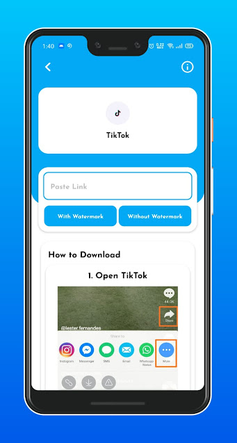 برنامج تحميل فيديوهات تيك توك بدون علامة مائية