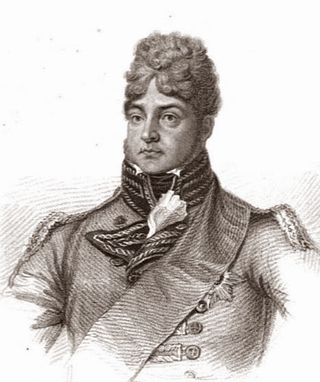 George IV from Huish's Memoirs of her late royal highness Charlotte Augusta (1818)