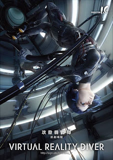 Ghost in the shell Virtual Reality Diver anime science fiction virtual world 