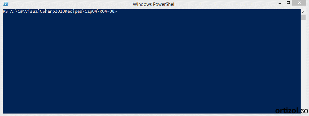 Ejecución assembly UsoEventWaitHandle.exe