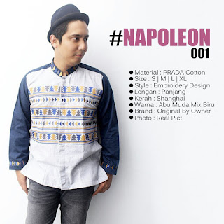 Baju Koko koboy Terbaru 2017 Napoleon style