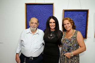Jacques Cohen, Taisa Nasser e Glorinha Cohen