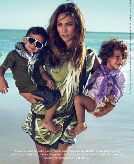 jennifer lopez kids gucci ad. jennifer lopez kids gucci ad.