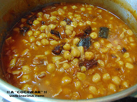 callos con garbanzos rápidos a la andaluza