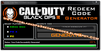 Call of Duty Black Ops 3 Redeem Codes