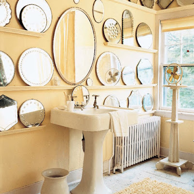 Antique Mirror on Decorating With Antique Mirrors Doesn T Mean Screaming It From The