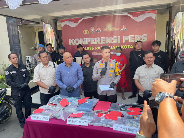 Komplotan Curanmor Spesialis Pickup di 7 TKP Berhasil di Tangkap Polres Pasuruan Kota