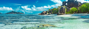 Anse Source Argent La Digue Beach in Republic of Seychelles