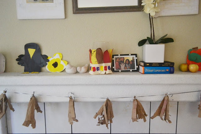 Brown Paper Bag DIY Tassel Garland