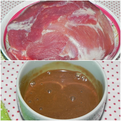 pernil com molho