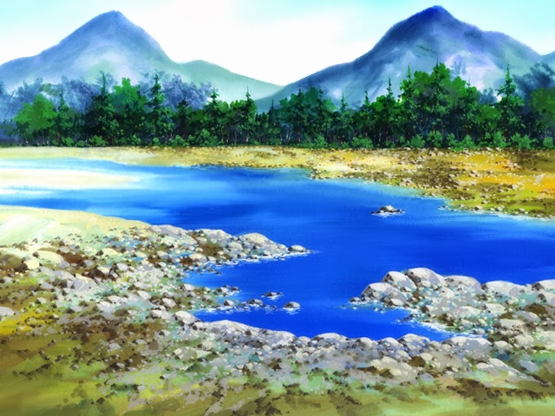 Outdoor Anime Landscape [Scenery - Background]