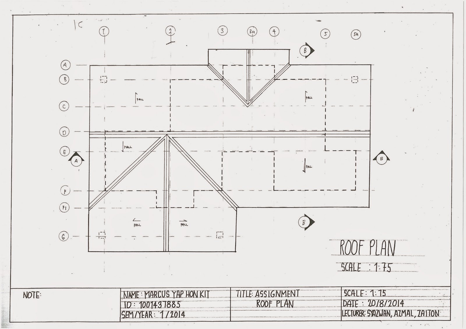 Road To Architecture Lecture 6 Technical Drawing Plan 