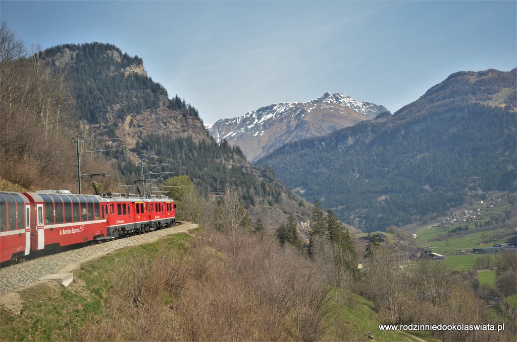 Bernina Express z dziećmi