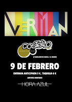 Concierto de Verman y Hora Azul en Costello Club