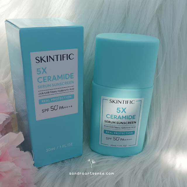 Review SKINTIFIC 5X Ceramide Serum Sunscreen SPF50 PA++++