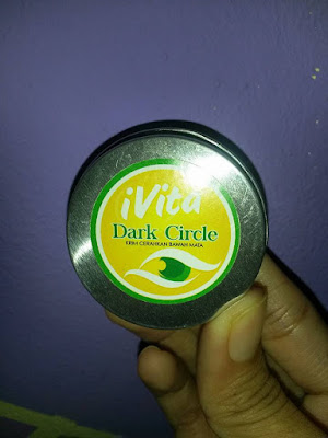 lingkaran gelap bawah mata, eyebag,cara hilangkan lingkaran gelap bawah mata, krim ivita dark circle 